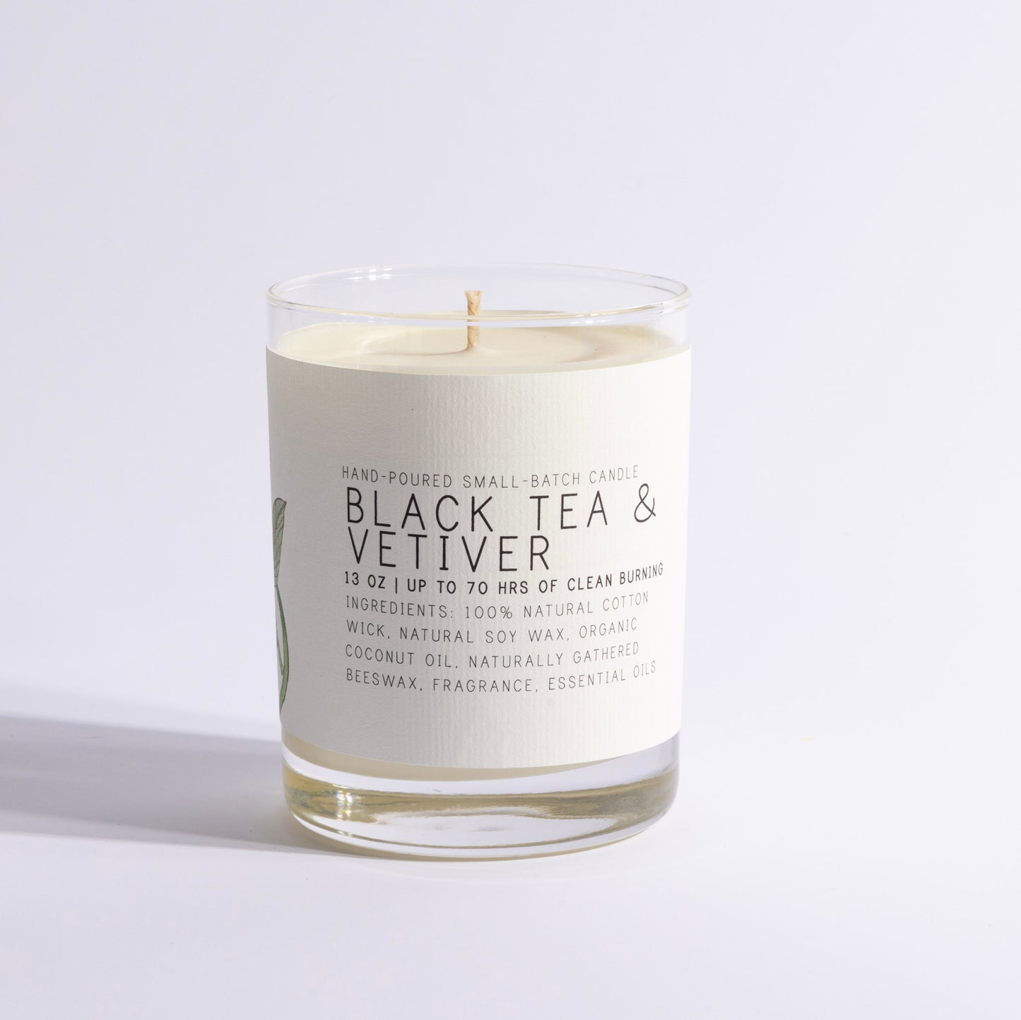 Black Tea Vetiver - Just Bee Candles