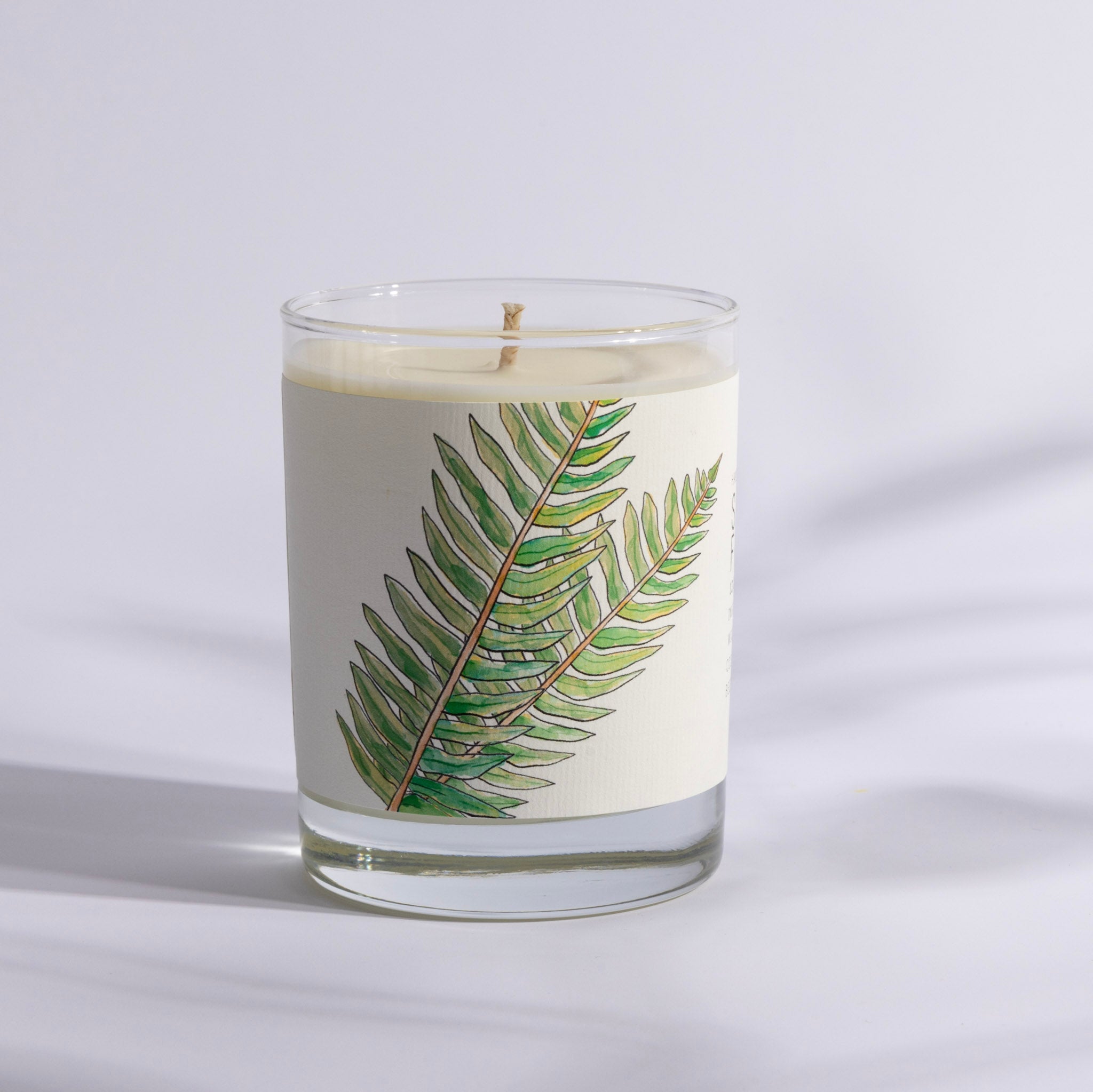 blue star fern candle Sandalwood Fern - Just Bee Candles