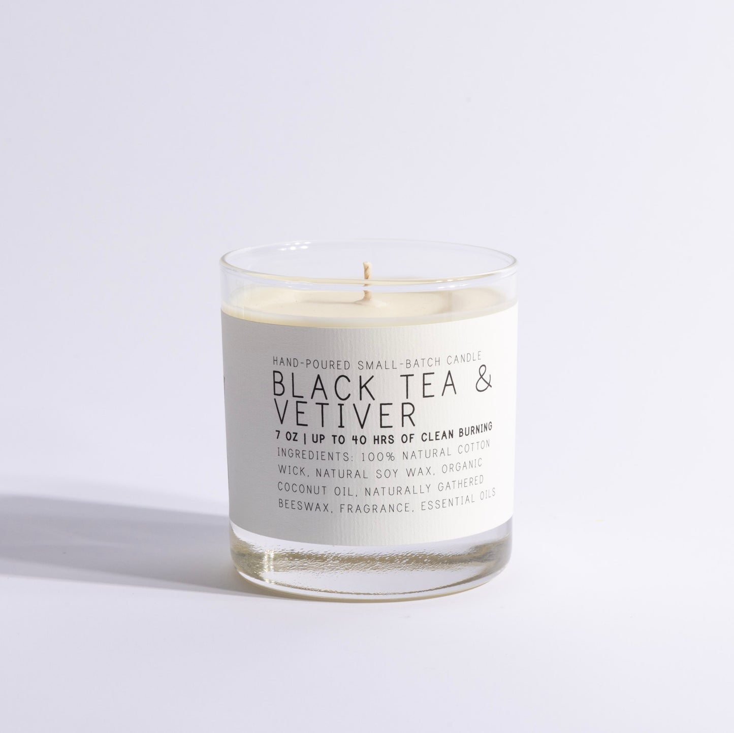 Black Tea Vetiver - Just Bee Candles