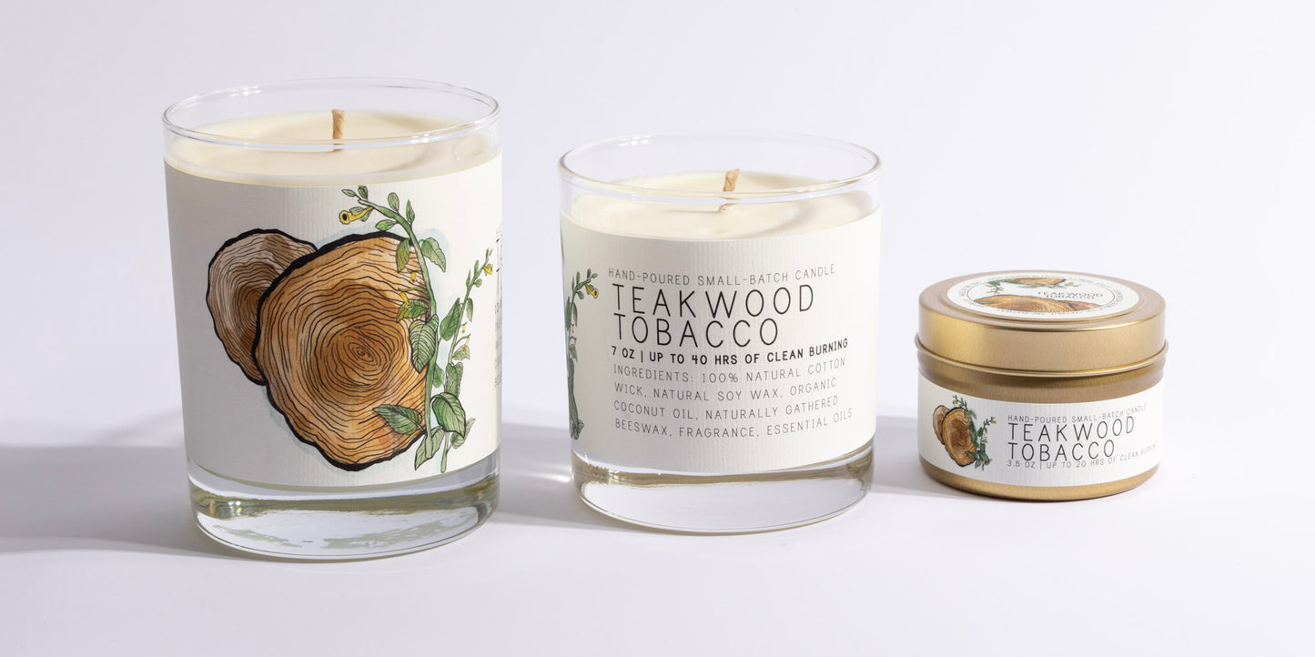 Teakwood Tobacco - Just Bee Candles