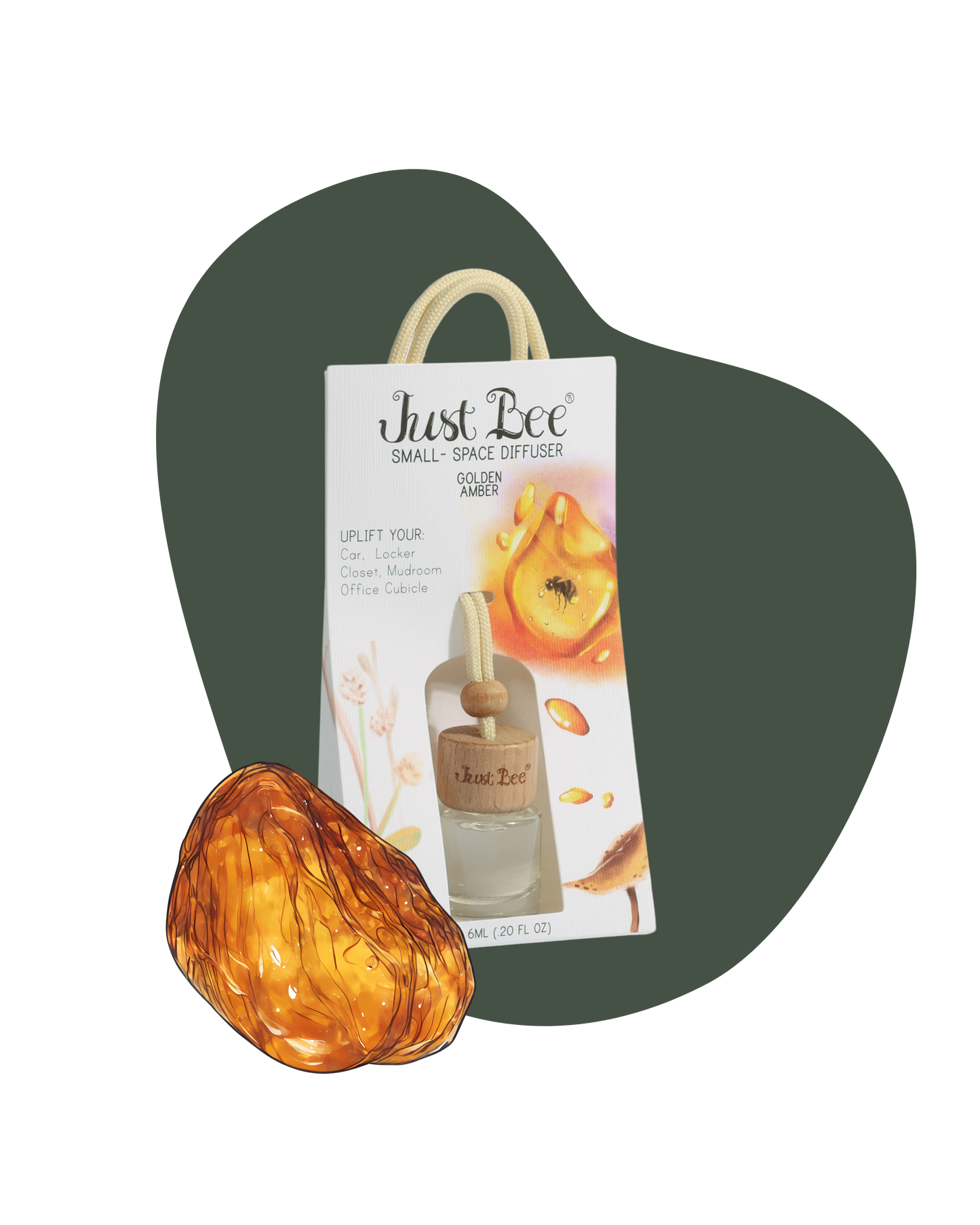 Small-Space Hanging Diffuser - Golden Amber