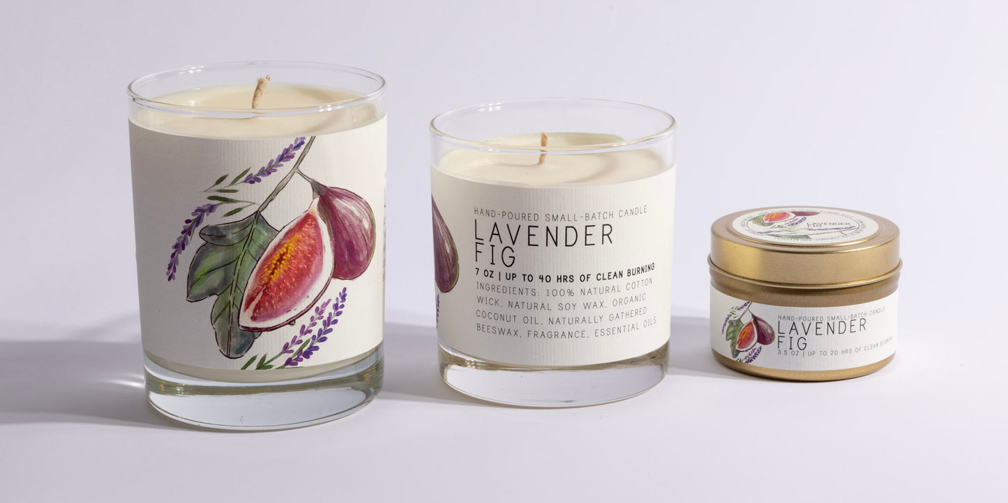 Lavender Fig - Just Bee Candles