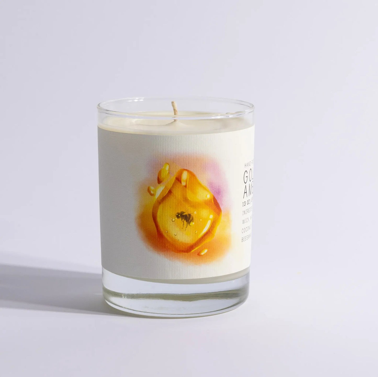 Golden Amber- Just Bee Candles Just Bee Cosmetics