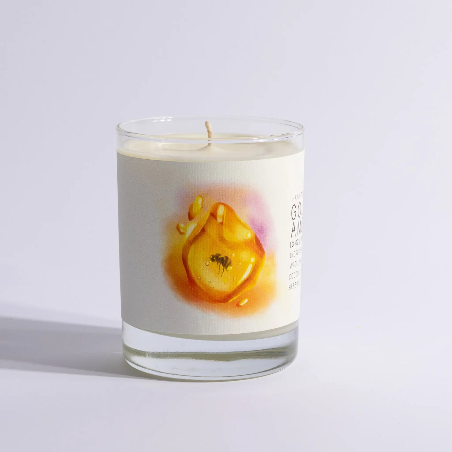 Golden Amber- Just Bee Candles Just Bee Cosmetics