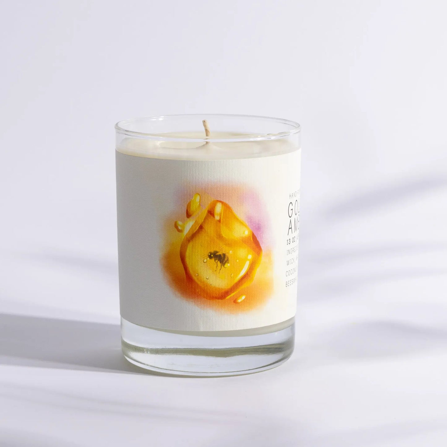 Golden Amber- Just Bee Candles Just Bee Cosmetics