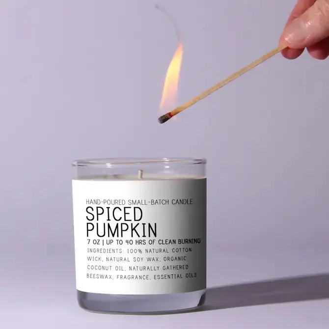 Spiced Pumpkin- Just Bee Candles