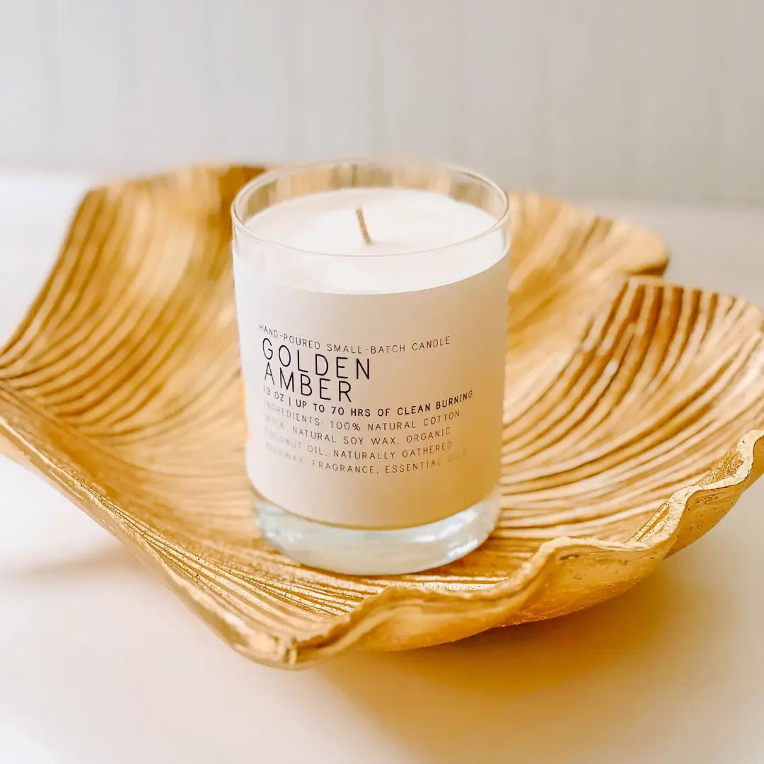 Golden Amber- Just Bee Candles Just Bee Cosmetics