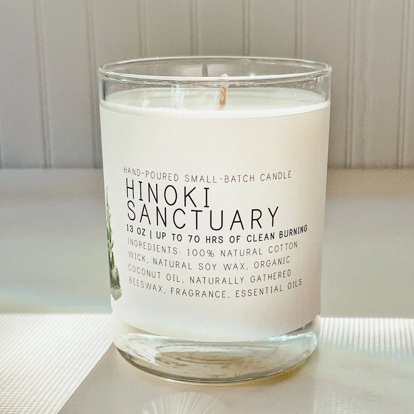 Hinoki Sanctuary - Just Bee Candles Just Bee Cosmetics