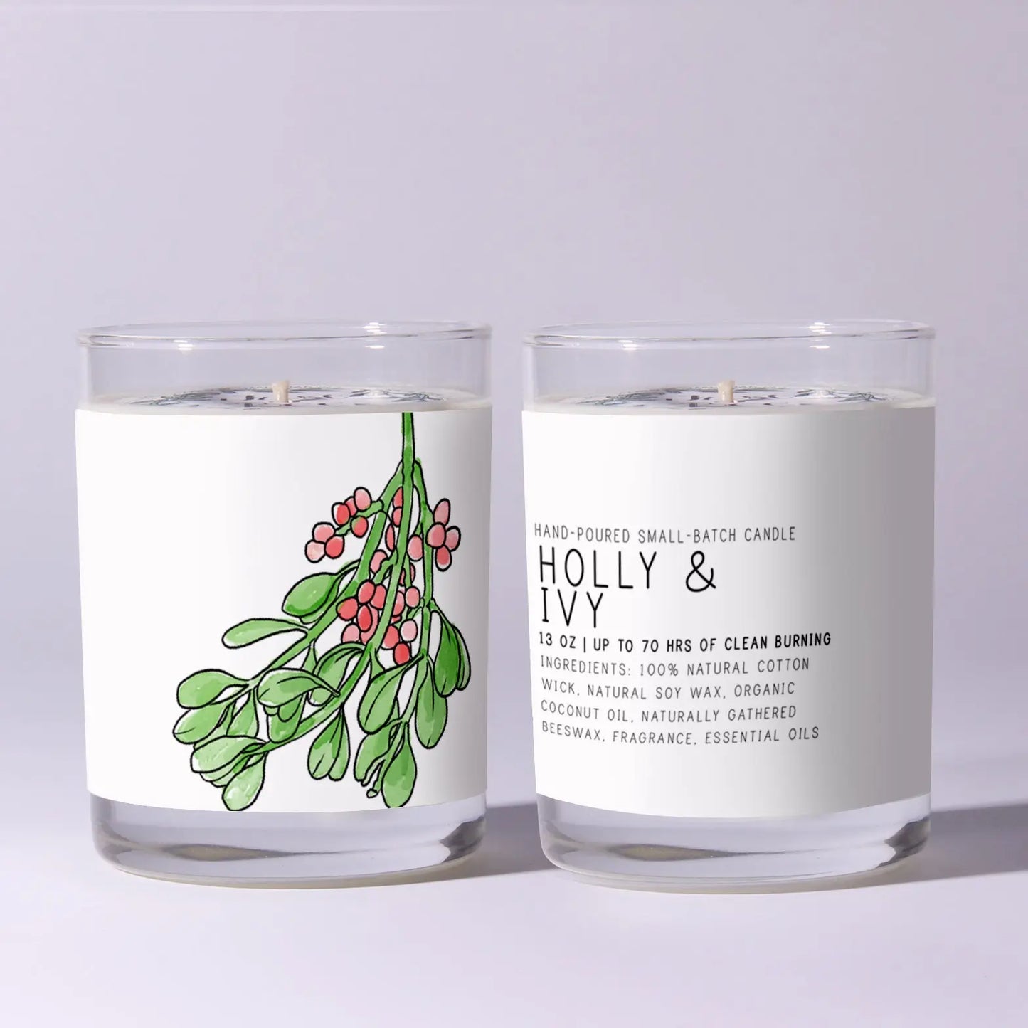 Holly & Ivy - Just Bee Candles Just Bee Cosmetics