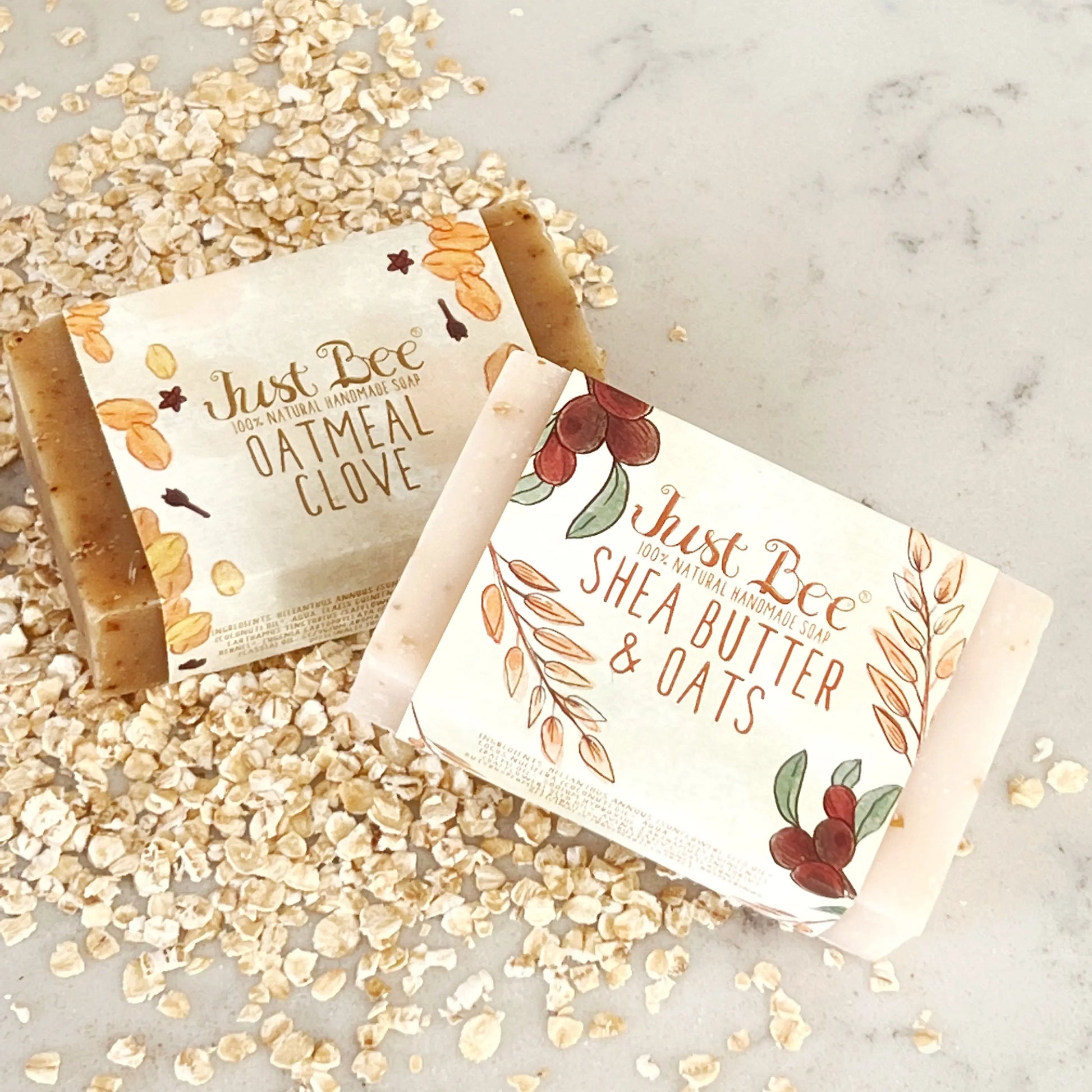 Shea Butter & Oats Soap Just Bee Cosmetics