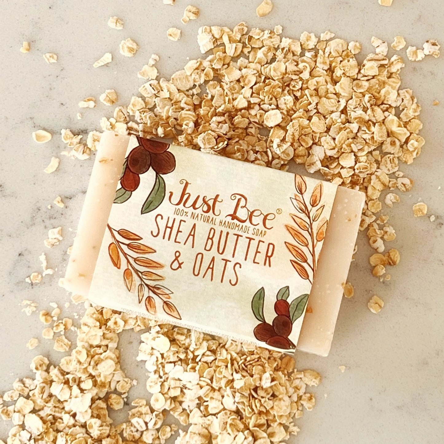 Shea Butter & Oats Soap Just Bee Cosmetics