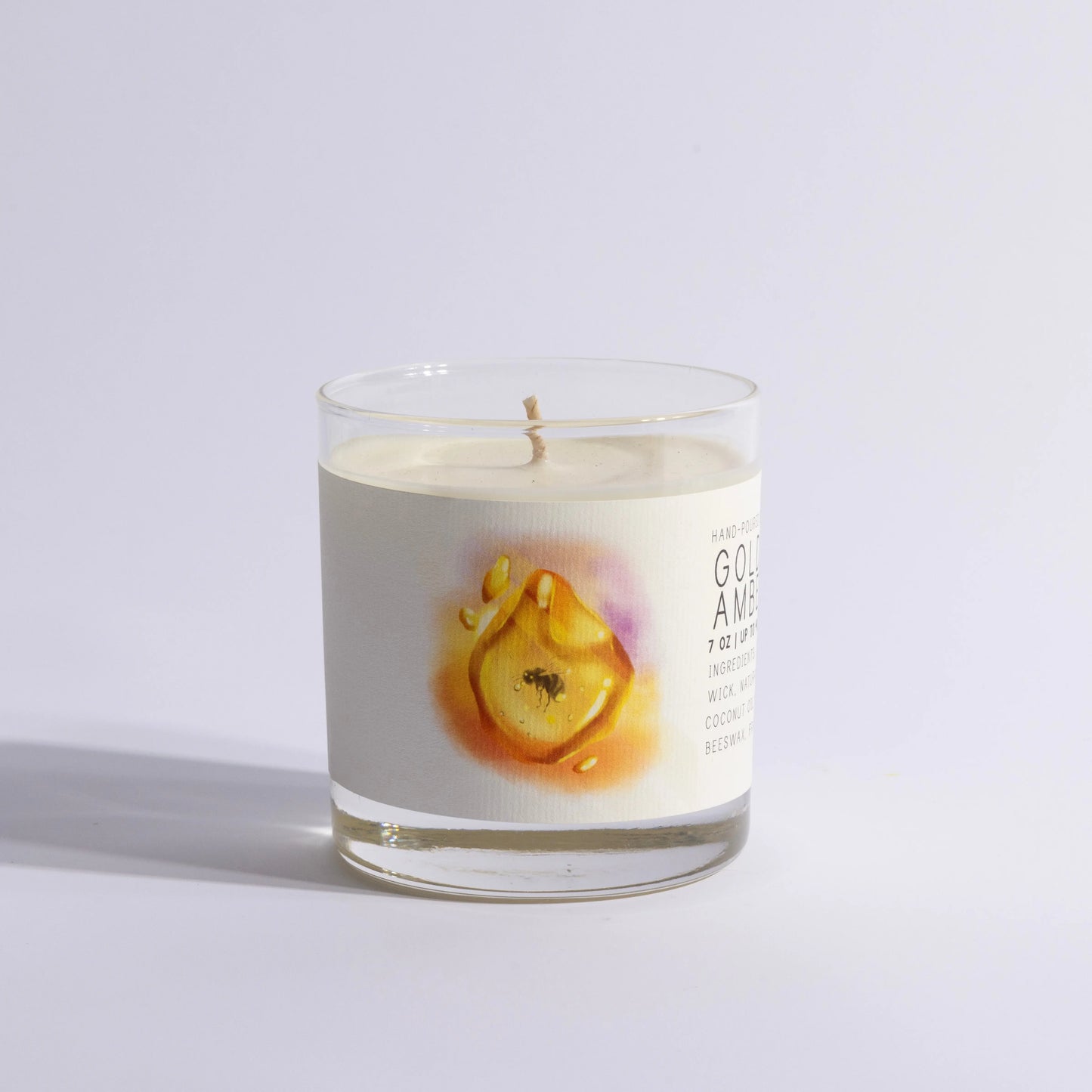 Golden Amber- Just Bee Candles Just Bee Cosmetics