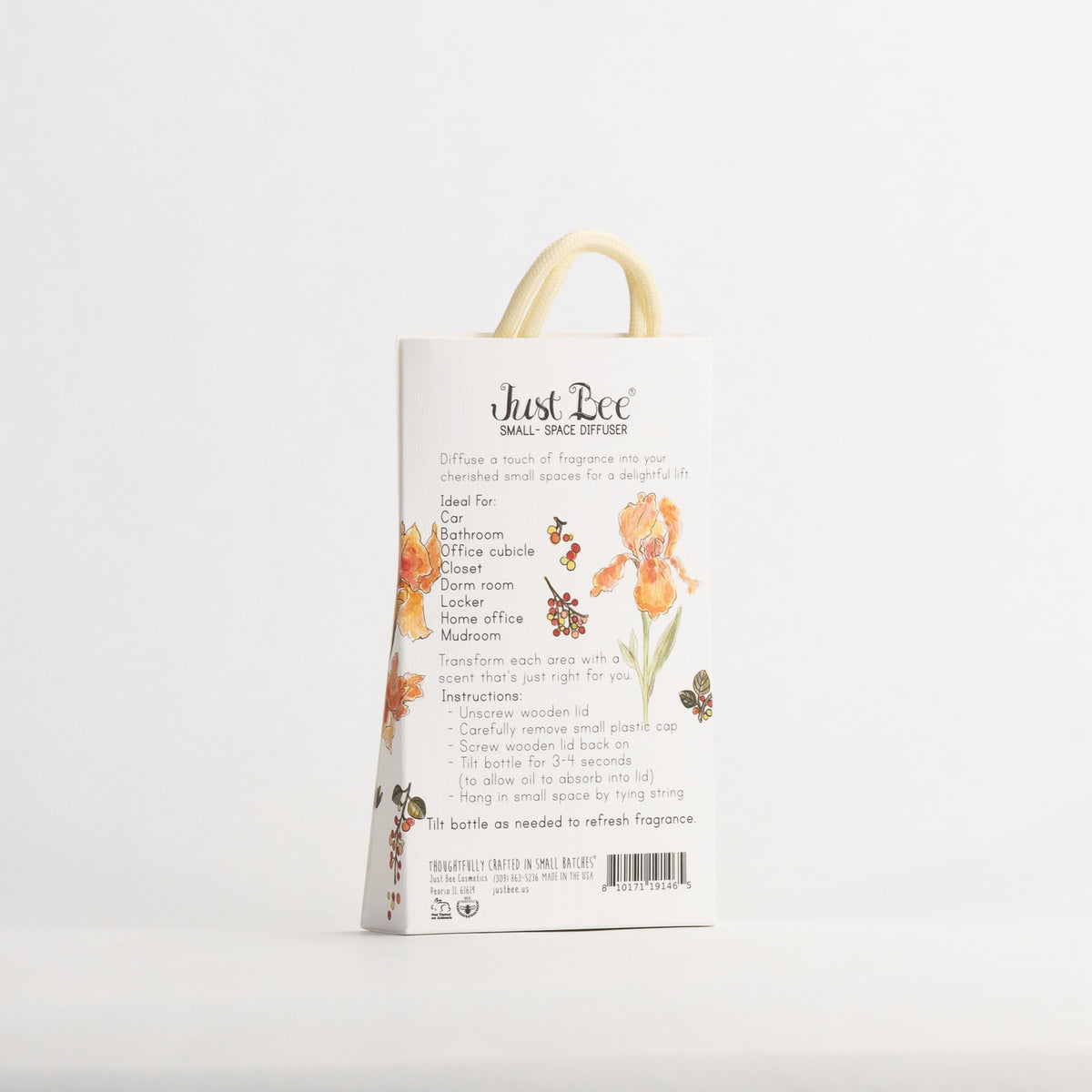 Small-Space Hanging Diffuser - Iris & Pink Peppercorn