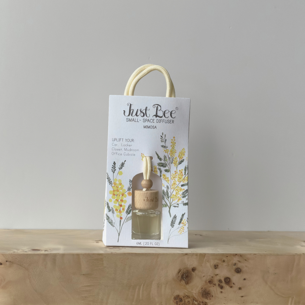 Small-Space Hanging Diffuser - Mimosa - Just Bee Cosmetics