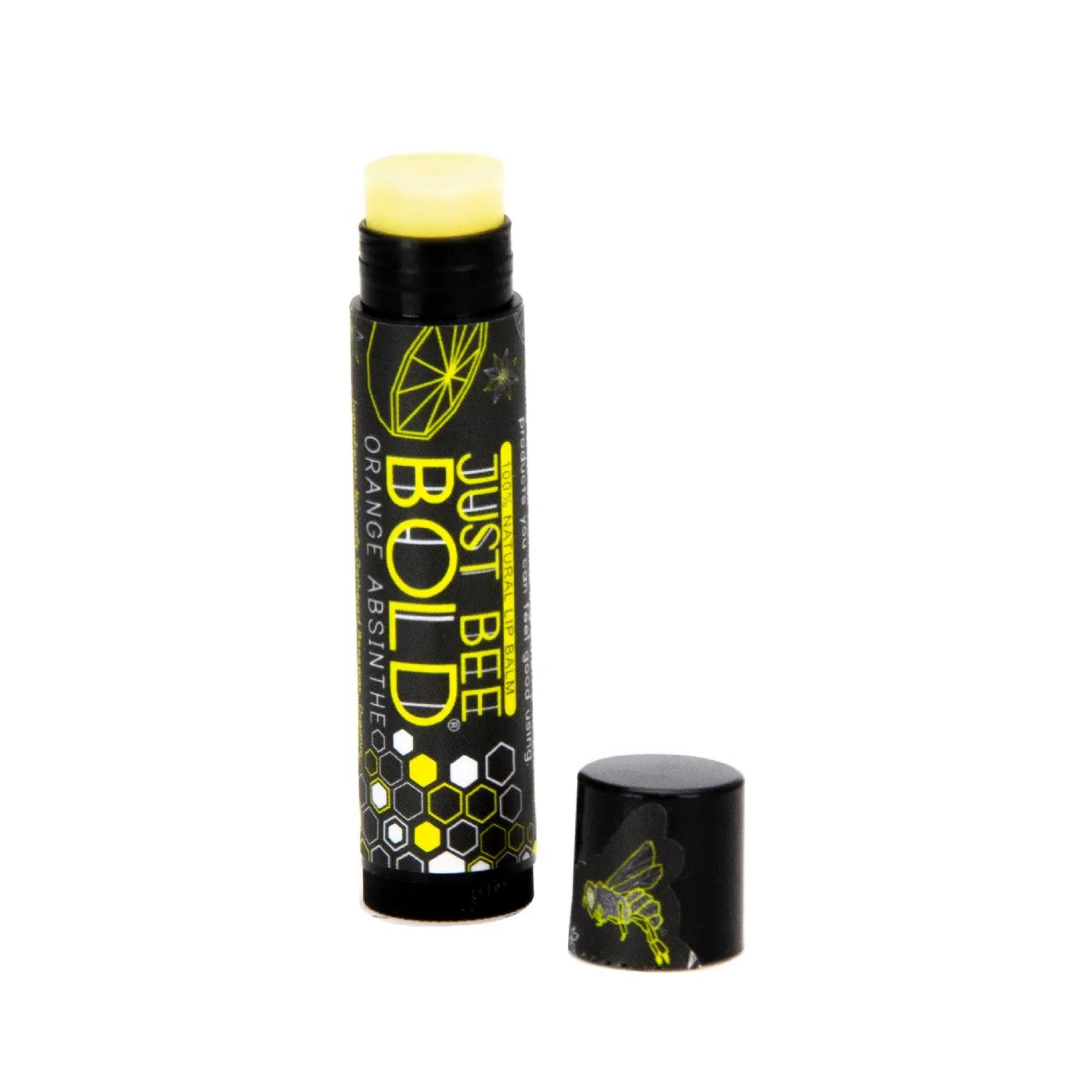 Just Bee Bold Orange Absinthe  - 100% Natural Lip Balm Just Bee Bold