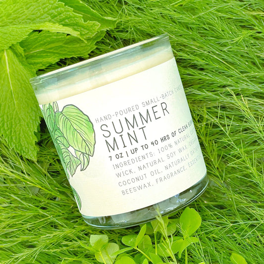 Summer Mint - Just Bee Candles Just Bee Cosmetics