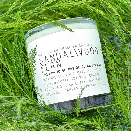 Sandalwood Fern - Just Bee Candles Just Bee Cosmetics