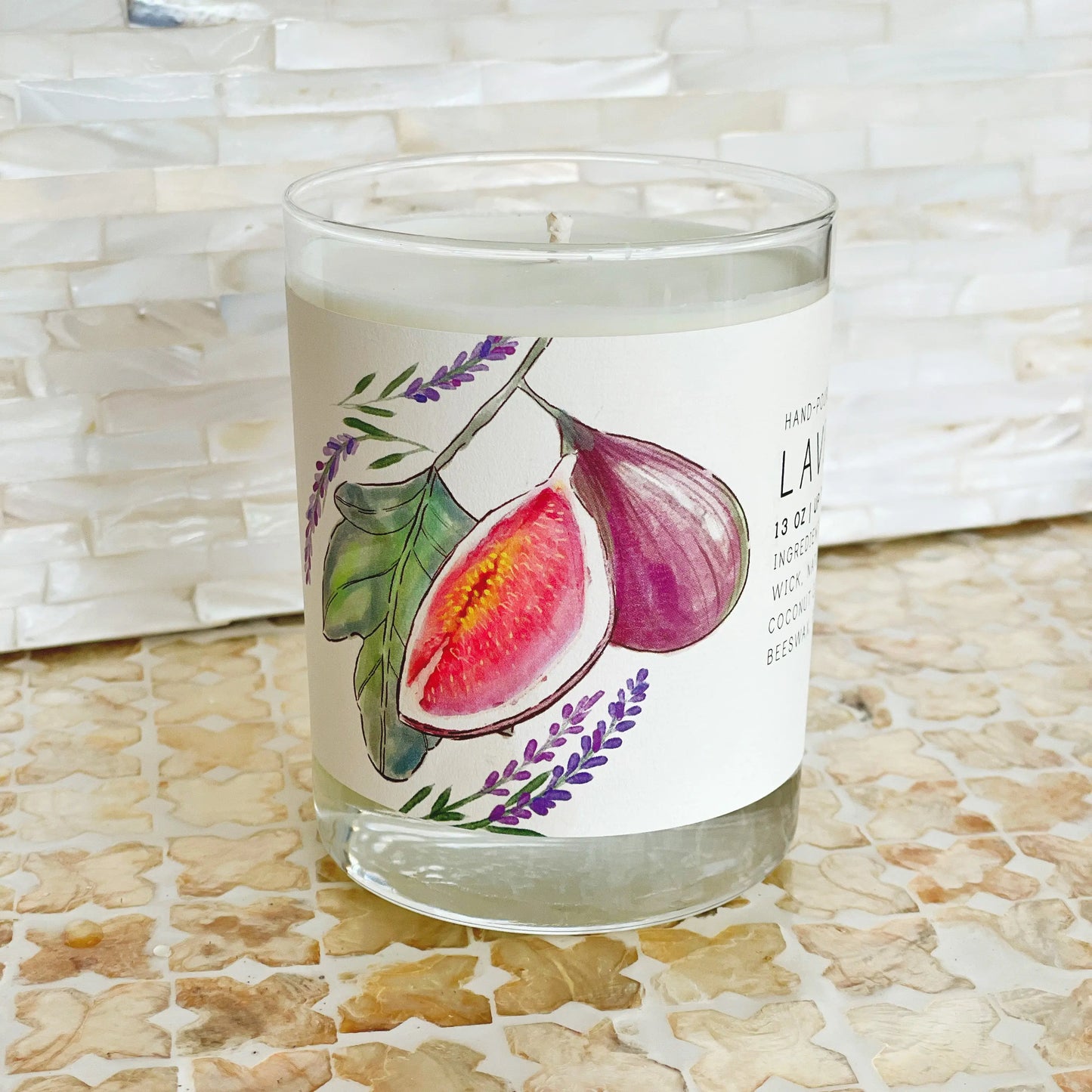 Lavender Fig - Just Bee Candles Just Bee Cosmetics
