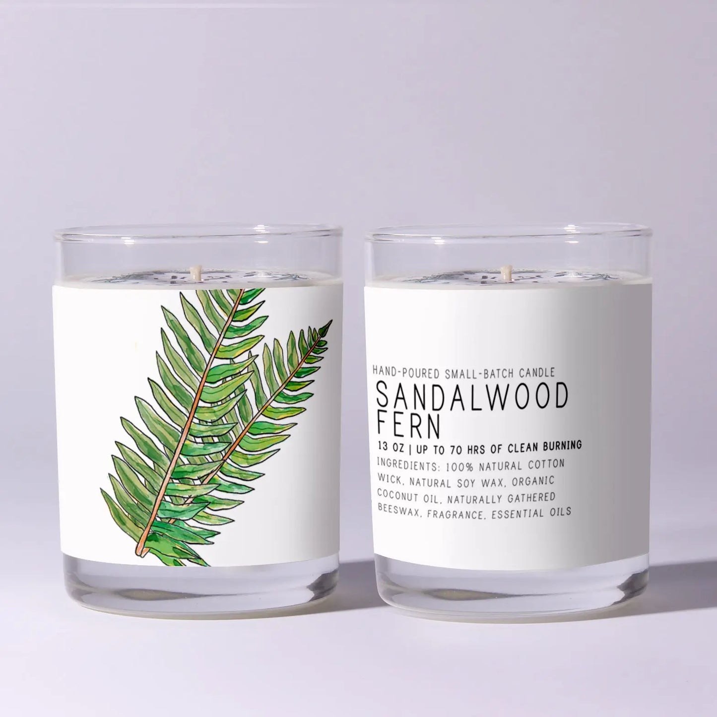 Sandalwood Fern - Just Bee Candles Just Bee Cosmetics
