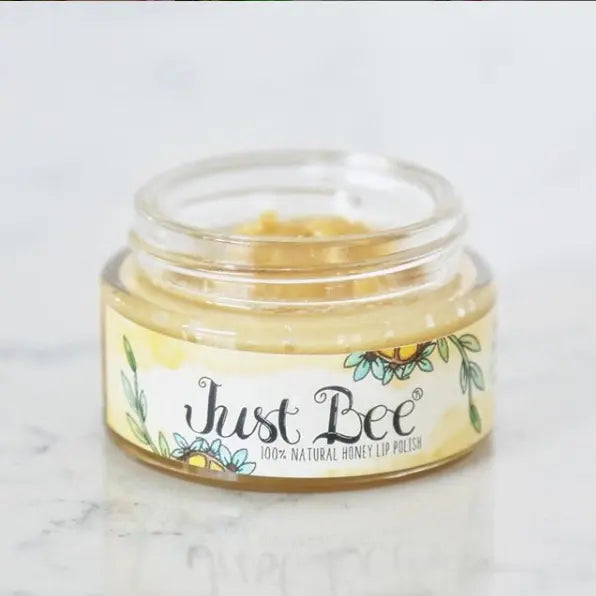 100% Natural Granulated Honey Lip Polish