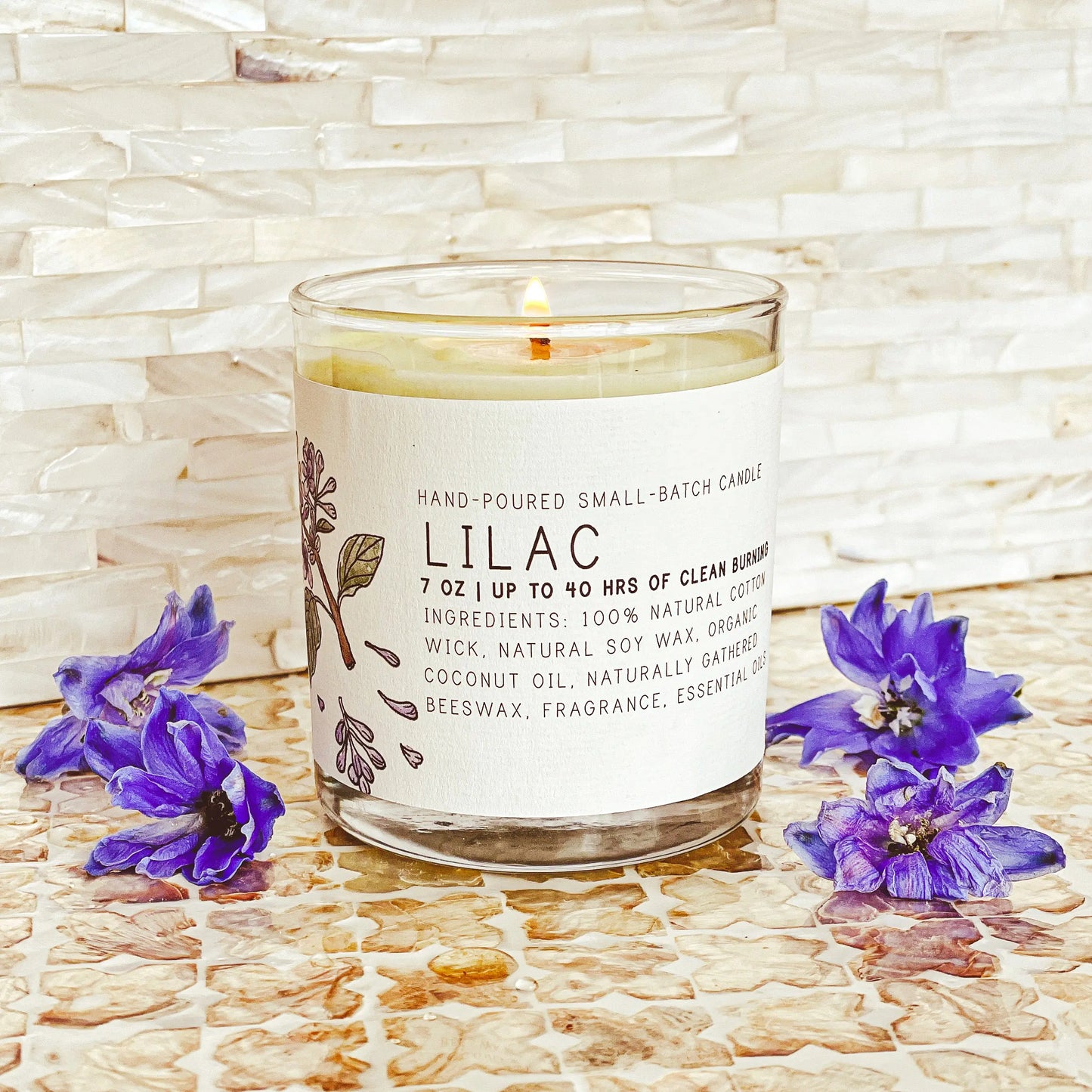 Lilac - Just Bee Candles Just Bee Cosmetics